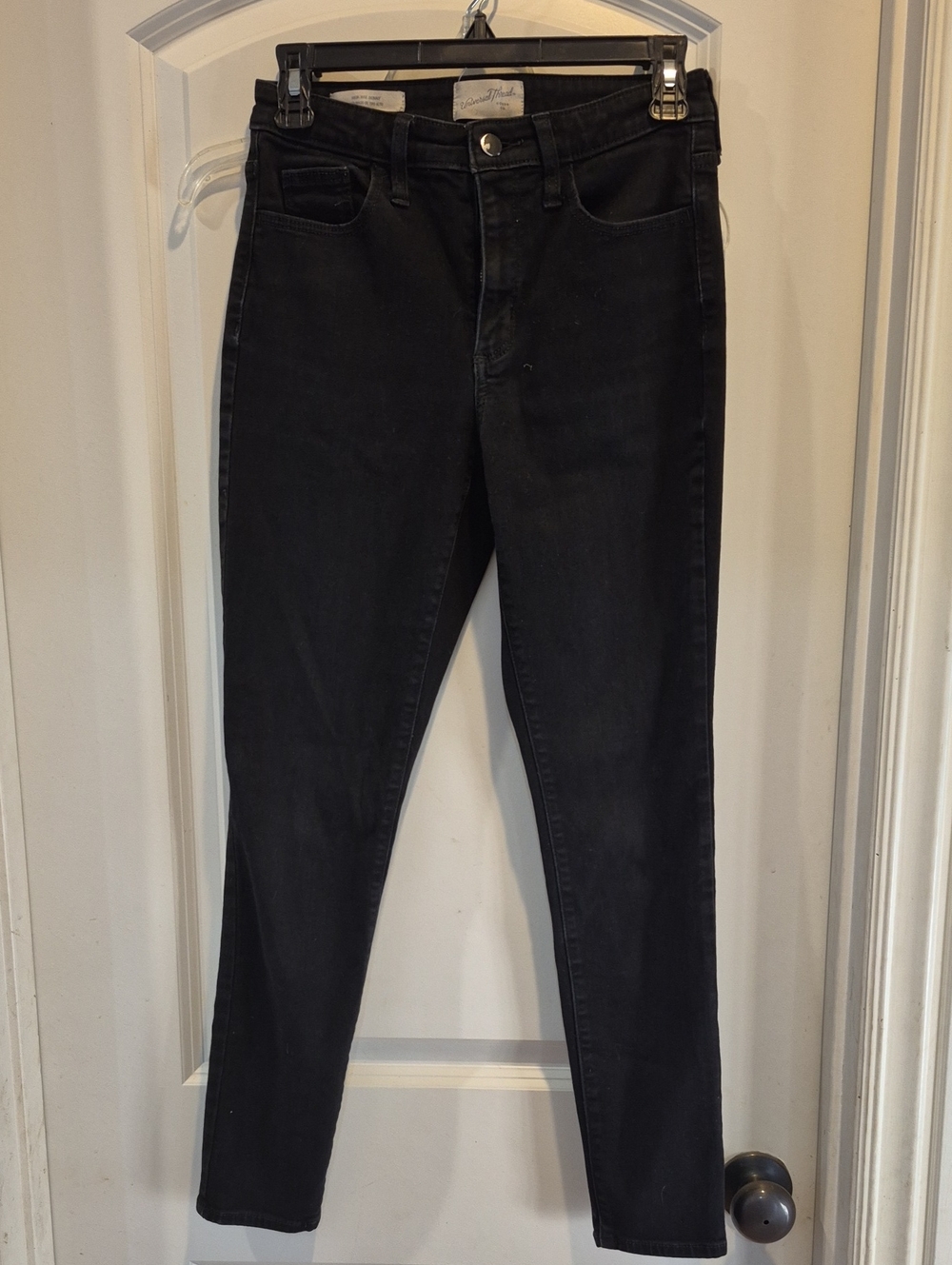 Universal Thread Black Skinny High-Rise Jeans